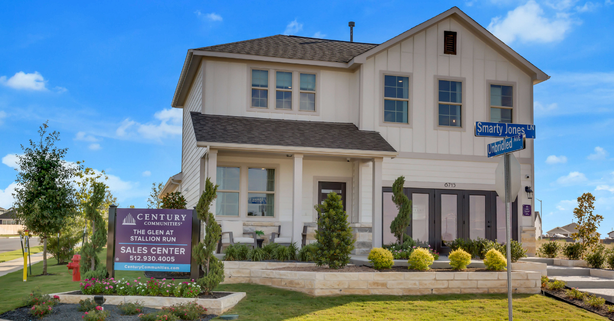 Warm Neutral Modern Farmhouse Exterior  