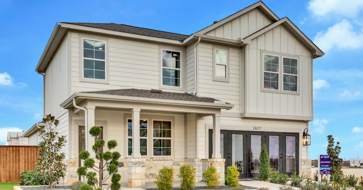 Classic Farmhouse Exterior with a Welcoming Front Porch