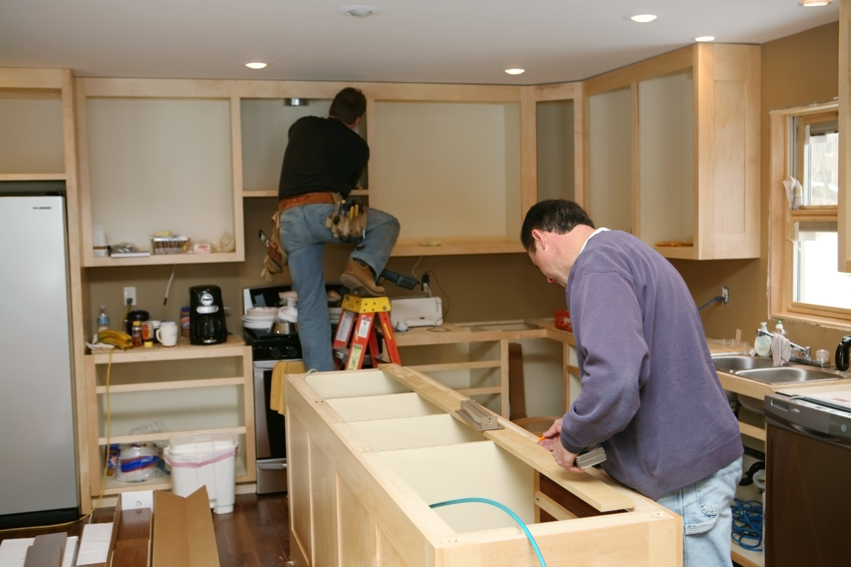 Kitchen cabinet remodel