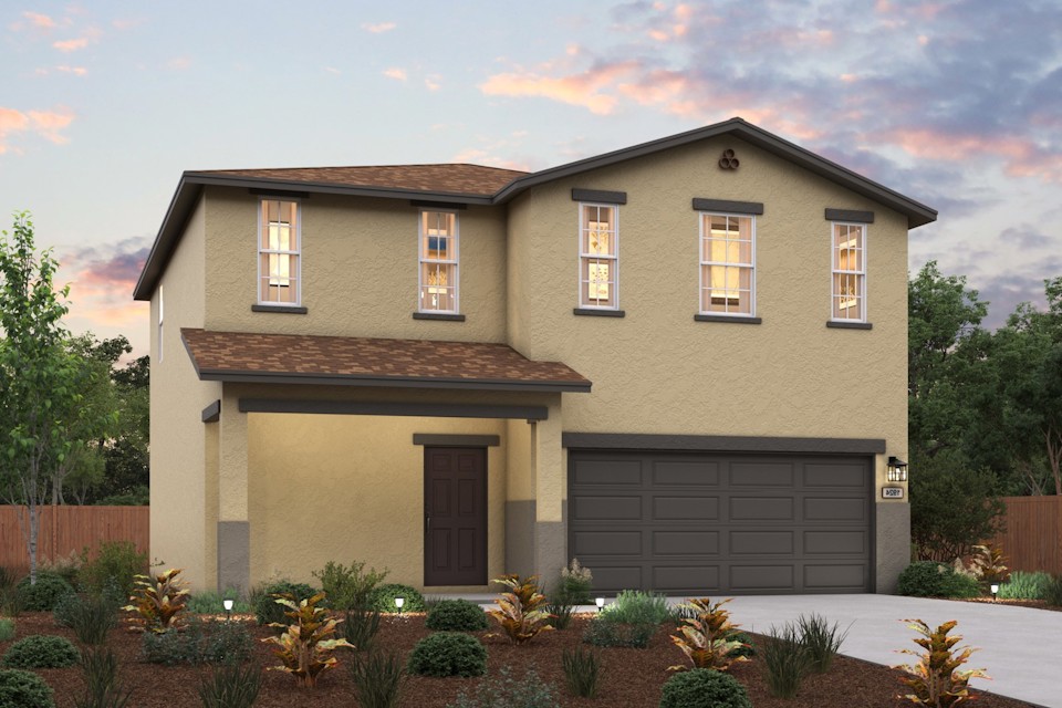 crest view, fig elevation a rendering, right swing, merced, ca