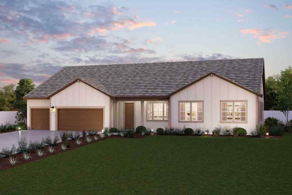 The Plan 2 Elevation A at Promontory at Ridgemark