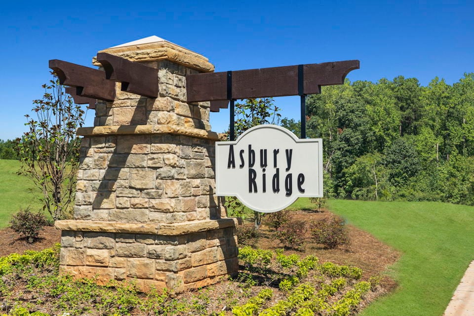 Monument at Asbury Ridge in York, SC