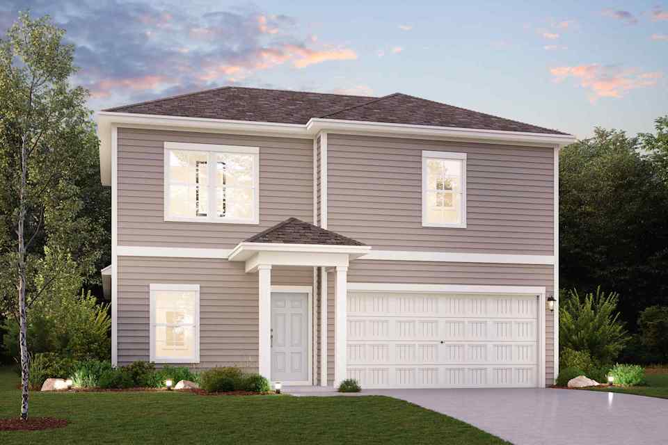 Paige Elevation A floor plan by Century Communities