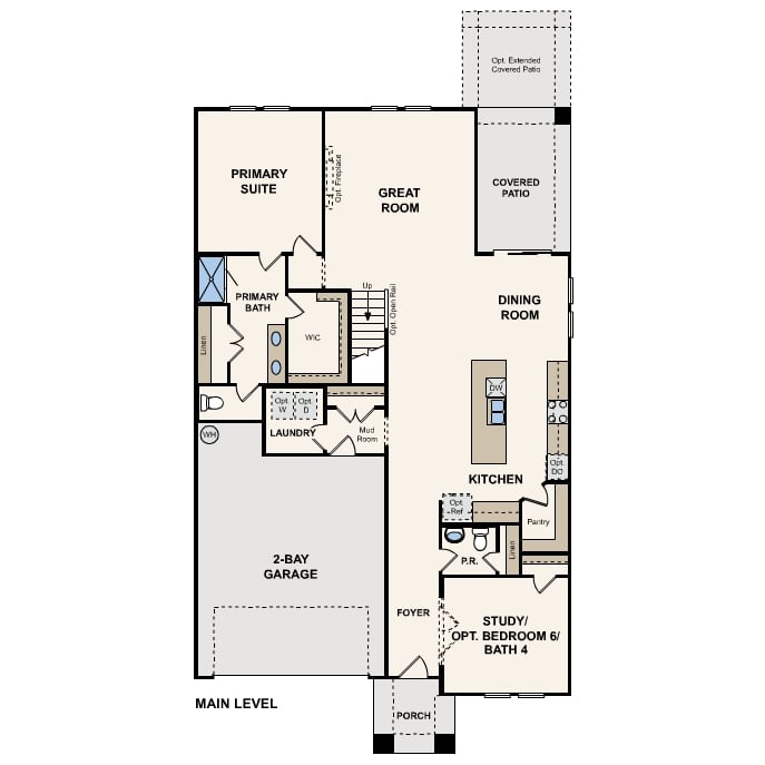 Brodie Floorplan at Classic Collection at Overland Grove by