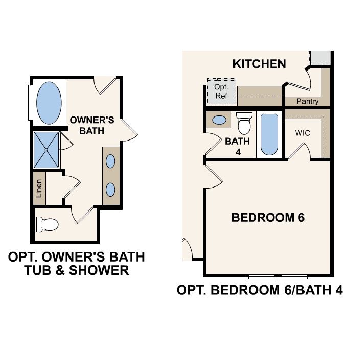 Brodie Floorplan at Classic Collection at Overland Grove by