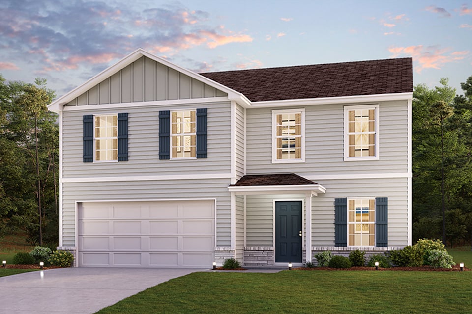 The ESSEX Elevation A at Foxwood Crossing