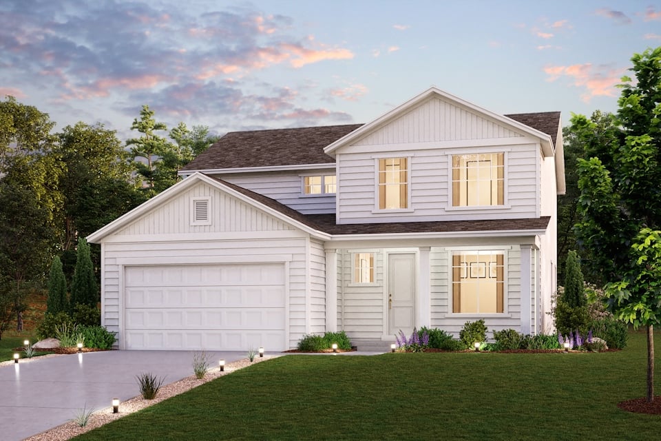 The Arcadia Elevation A at Montgomery Farms by Century Communities