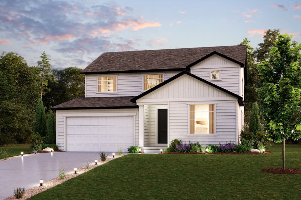 The Rainier Elevation A at Montgomery Farms by Century Communities