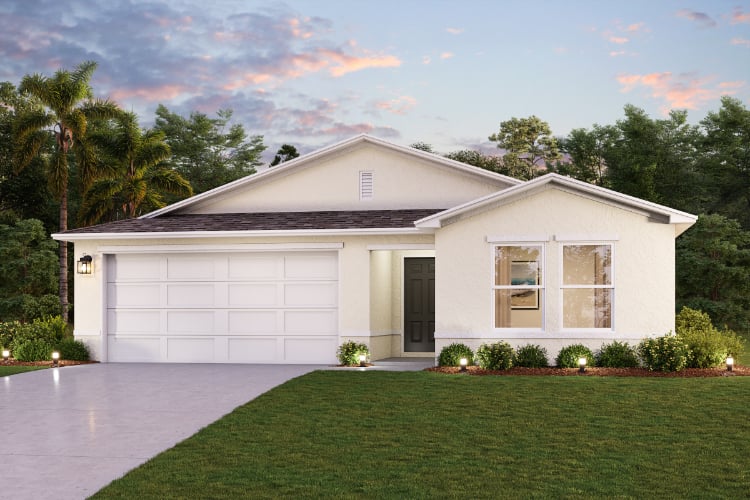 PRESCOTT Floorplan at Vero Lake Estates by Century Complete