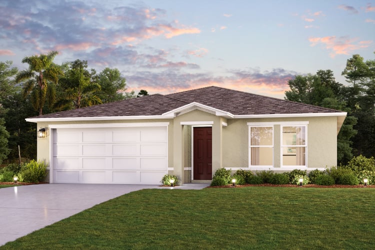 QUAIL RIDGE Floorplan at Vero Lake Estates by Century Complete